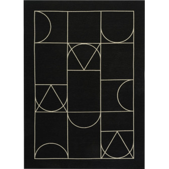 Vaip SIGNET BLACK (Art Deco Collection) Vaip SIGNET BLACK (Art Deco Collection)